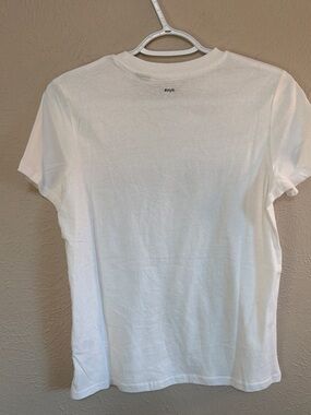 French Connection | Tops | Bonjour Heart Graphic Tee White With Red ...